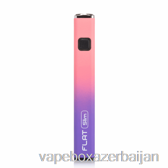 Vape Azerbaijan Yocan FLAT SLIM 350mAh Battery Purple Pink